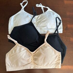 Set of 3 maidenform girl bralettes - XL
